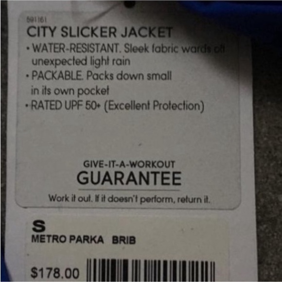 💙Athleta City Slicker Rain/Trench Coat Jacket💙 - Picture 9 of 10